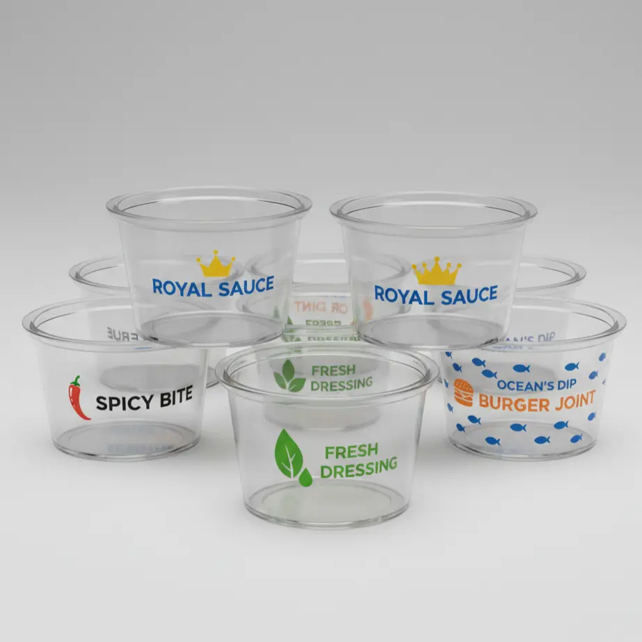 Pot à sauce personnalisé - vue 2