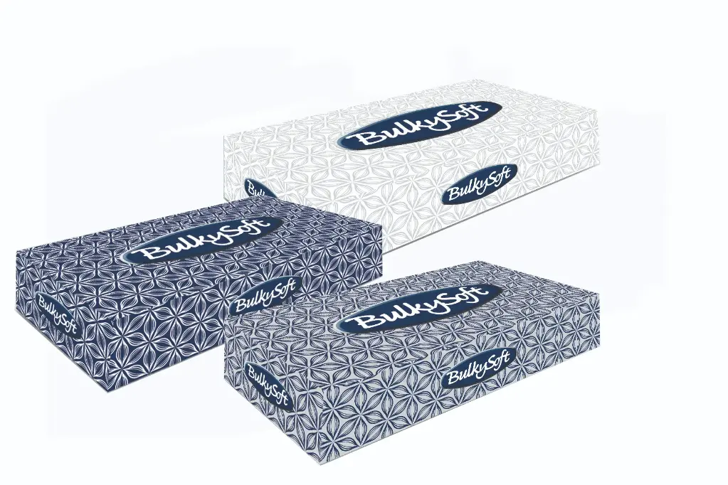 Mouchoirs Facial BulkySoft Classic 21x21 cm 40 Boites