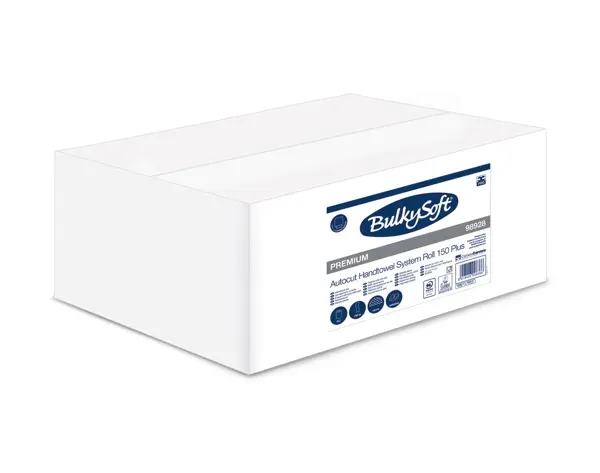 Papierhandtücher Autocut BulkySoft 2-lagig 6 Rollen 98928