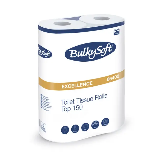 Toilettenpapier BulkySoft Excellence 4-lagig 60 Rollen 66400