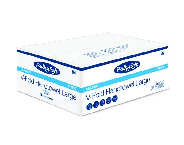 Paper towel Zigzag BulkySoft Classic 2-Ply 21x24 cm 20x200 Sheets
