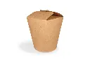 Kraft pasta cone 950ml 32oz 500 pcs