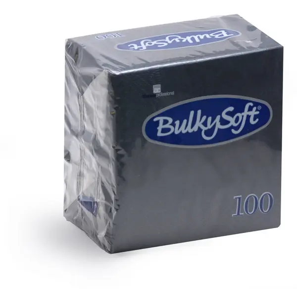 BulkySoft® Napkins Black 2-Ply 24x24 cm 2000PCS 32204