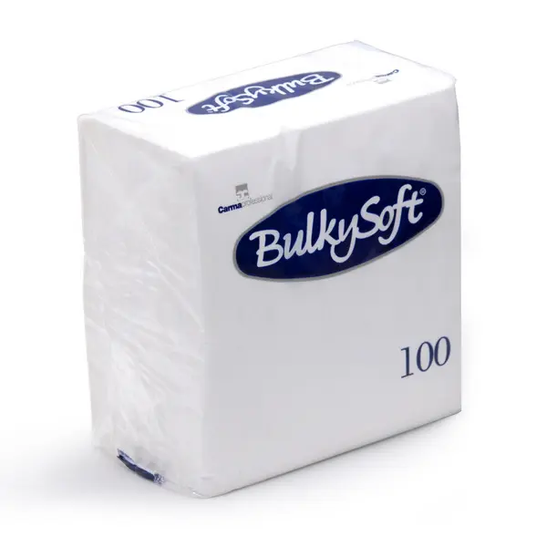Servetten BulkySoft® Servetten Wit 2 Lagen 24x24 cm 2000PCS 32196