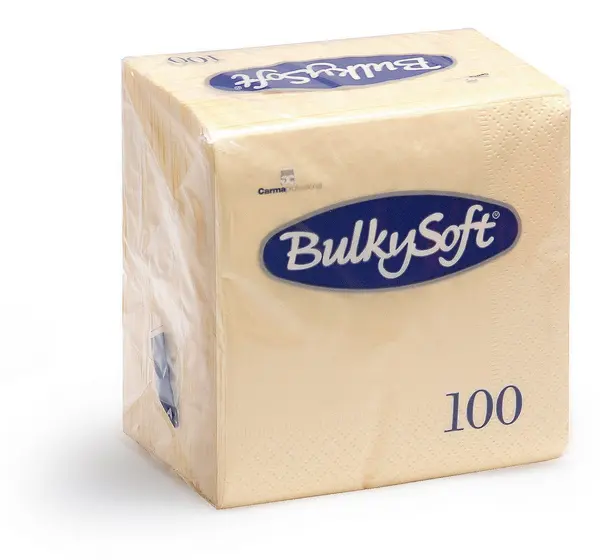 BulkySoft® Napkins Cream 2-Ply 33x33 cm 2000PCS 32160