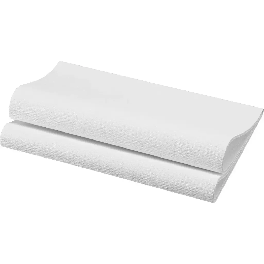 Airlaid Bio Dunisoft® White Napkins 40x40 cm 360PCS