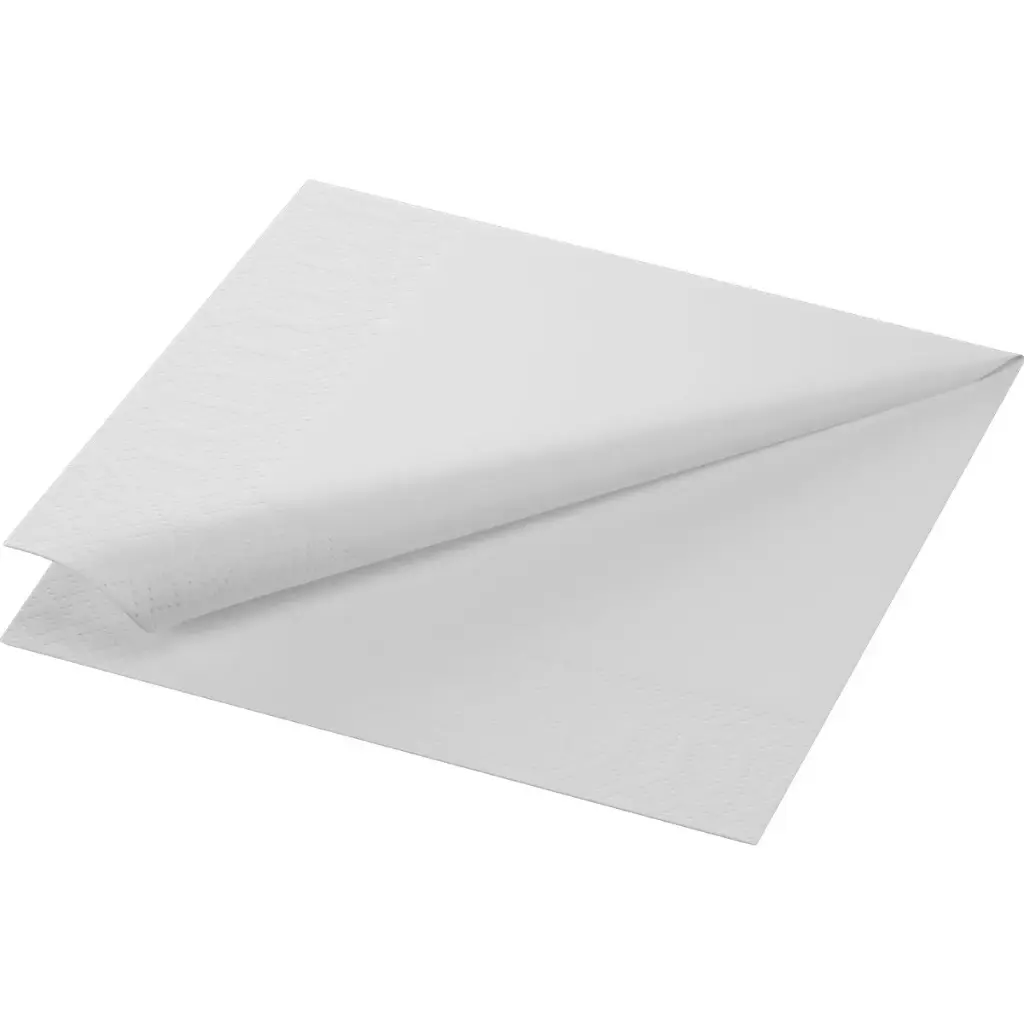 Papieren servetten 33x33 cm 2-laags 2000PCS Wit