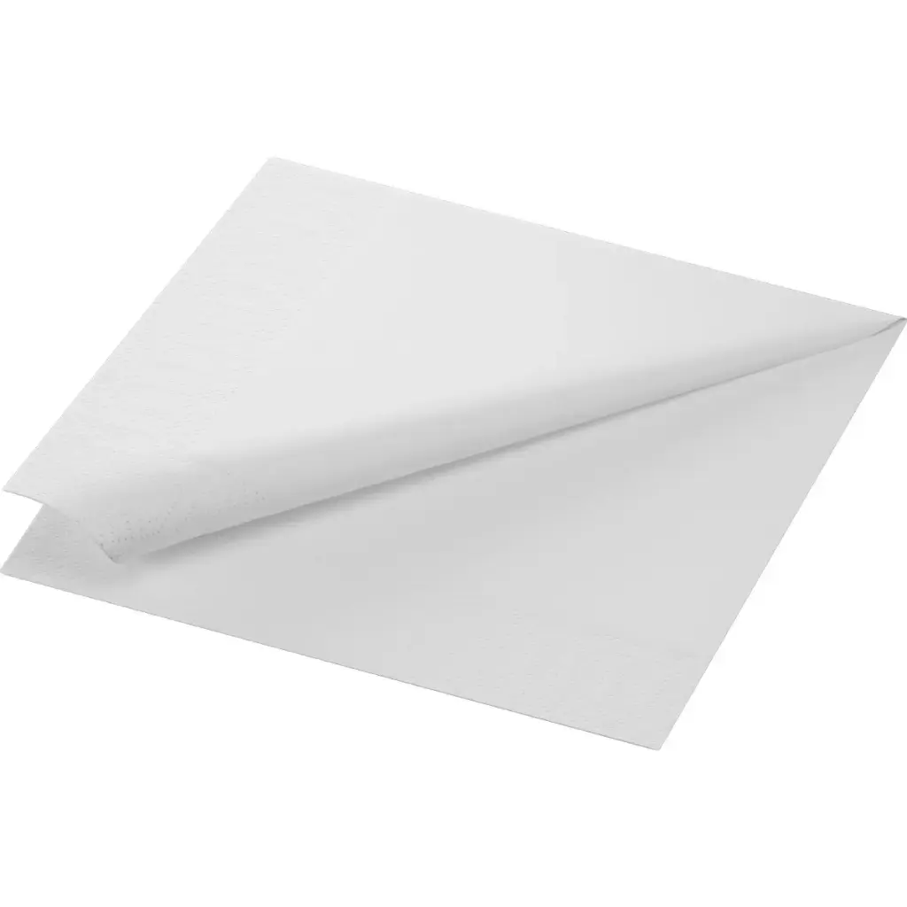 Paper Napkins 40x40 cm 2-Ply 1250PCS White