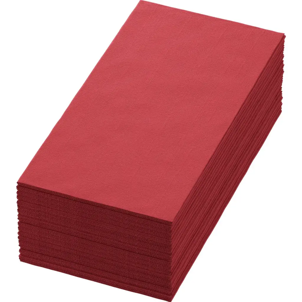 Airlaid Napkins 40x40 cm 3-Ply 1/8 Fold 1250PCS Bordeaux