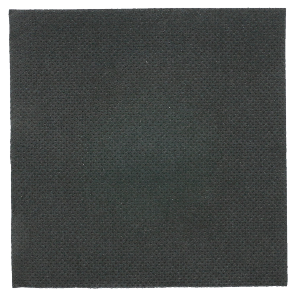 Servietten Ecolabel 'DOPPELPUNKT' 18 G/M2 20x20 cm Schwarz Tissue 2400 Stück