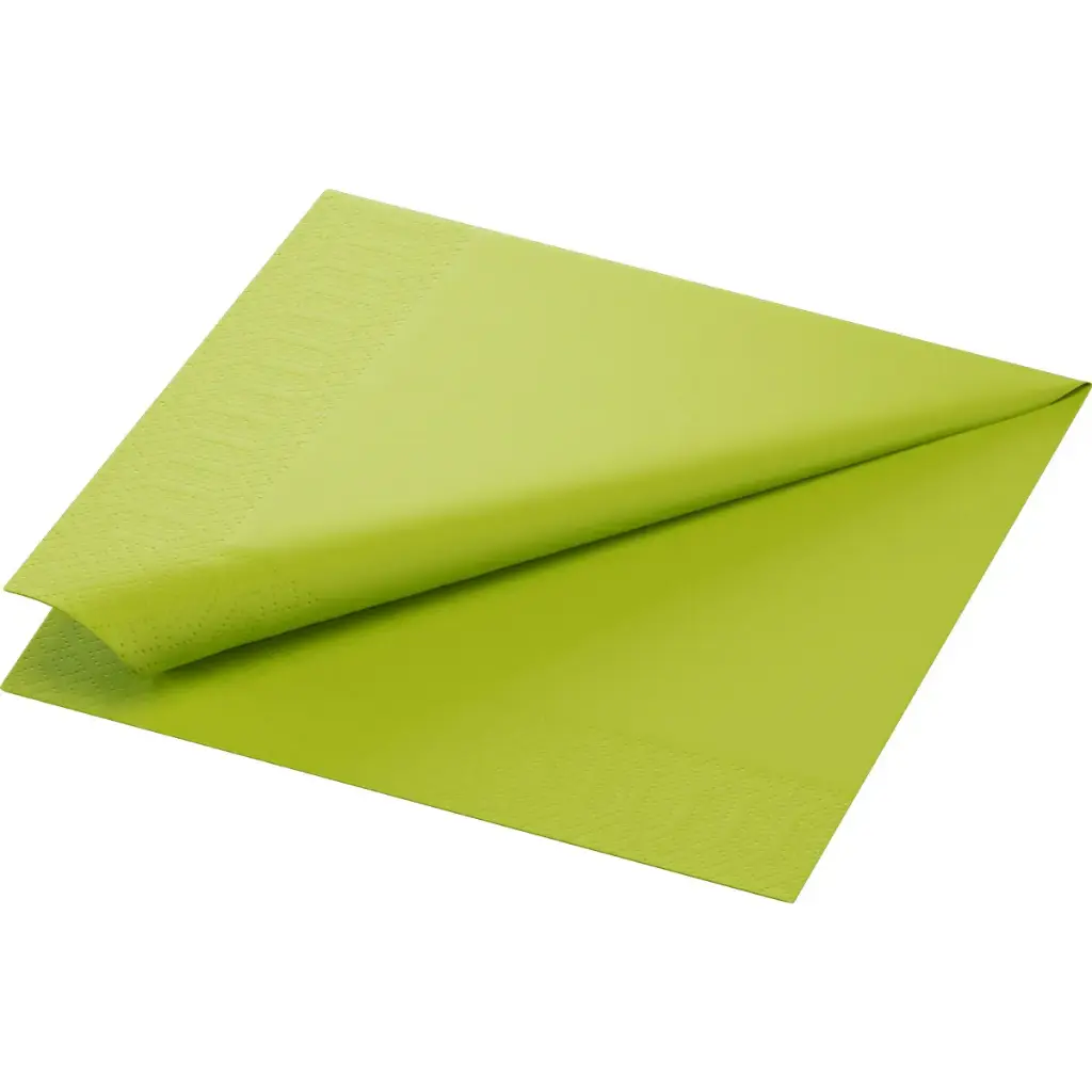 Tissue-Servietten 40x40 cm 3-lagig 1000 Stk. Kiwi