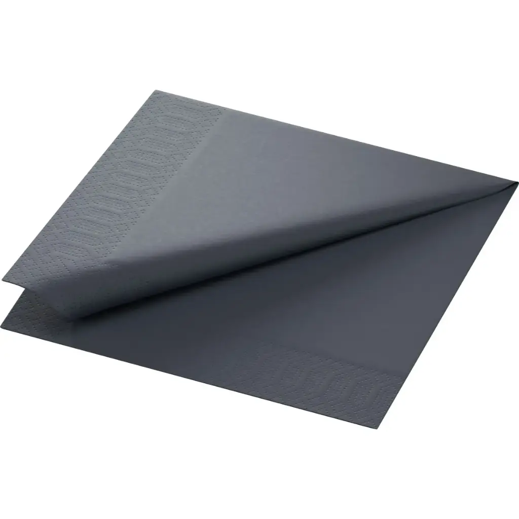 Paper Napkins 40x40 cm 3-Ply 1000PCS Black