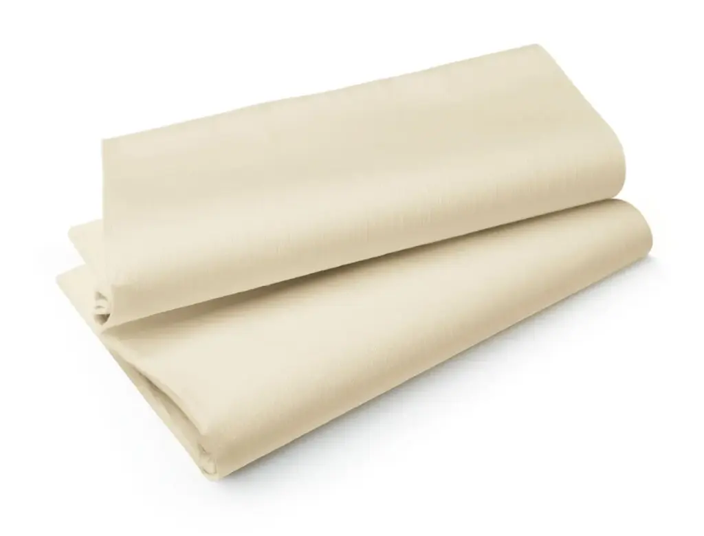 Surnappe Evolin Duni 110x110 cm Creme 50 pcs