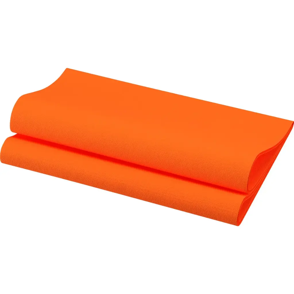 Airlaid Bio Dunisoft® Servietten 40x40 cm 360 Stk. Sonnengelb Orange