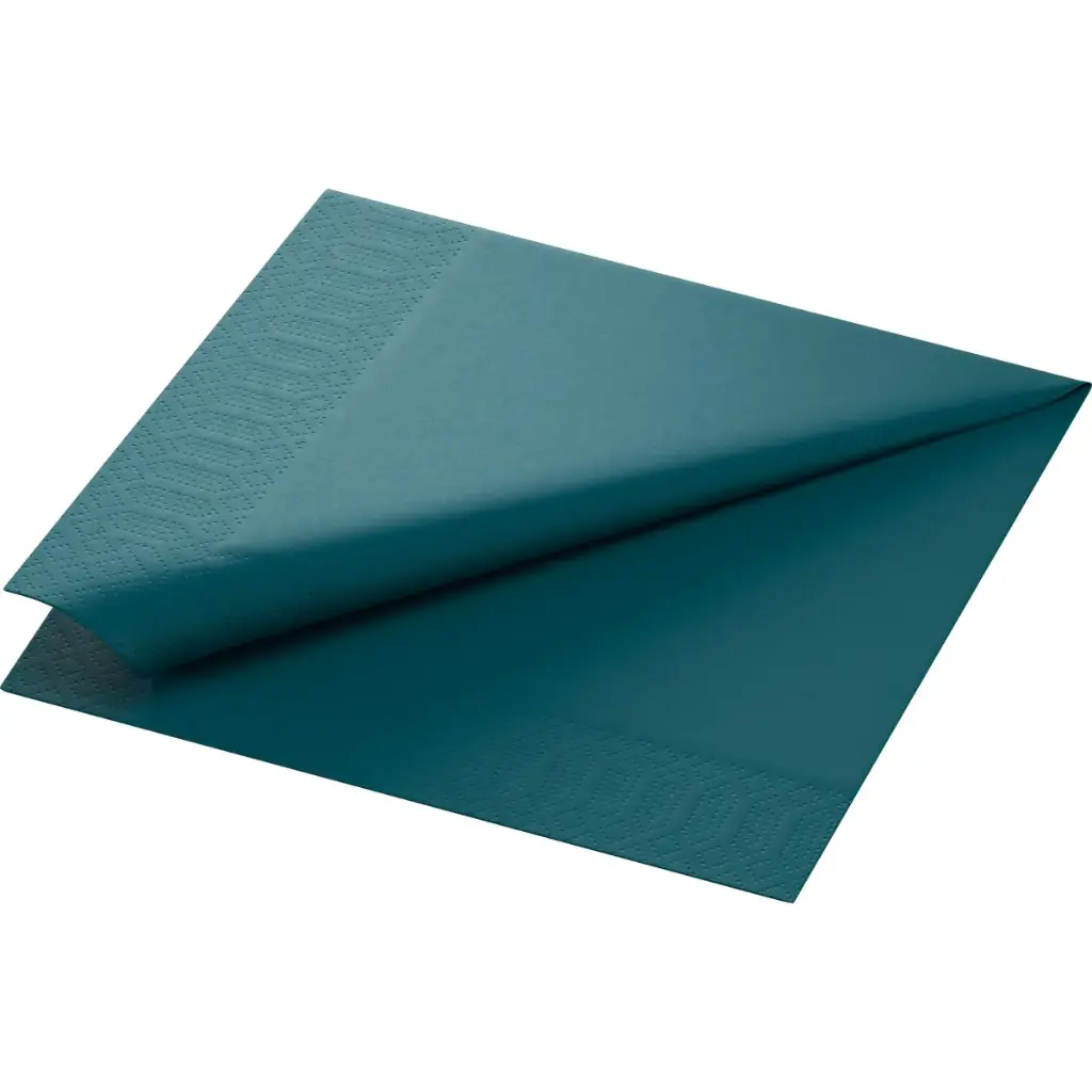 Tissue-Servietten 40x40 cm 3-lagig 1000 Stk. Ocean Teal