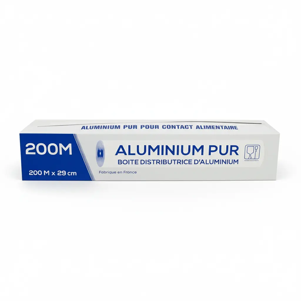 Aluminium neutre 1PC 200m x 29cm 