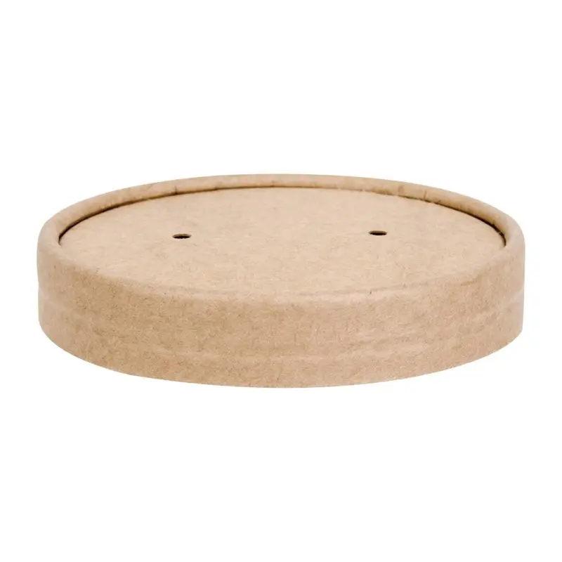 Soup pot lid 480CC Kraft 500PCS