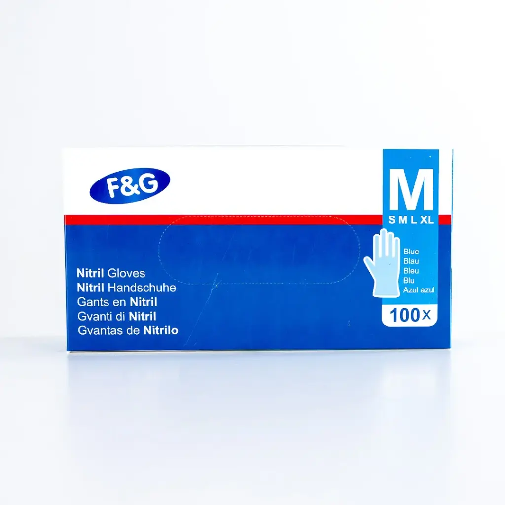 Nitril handschoen Blauw M 10 x 100PCS