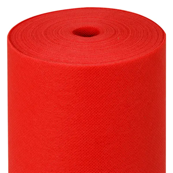 Spunbound Table Runner Red 0.4x48m – Pack of 6 rolls