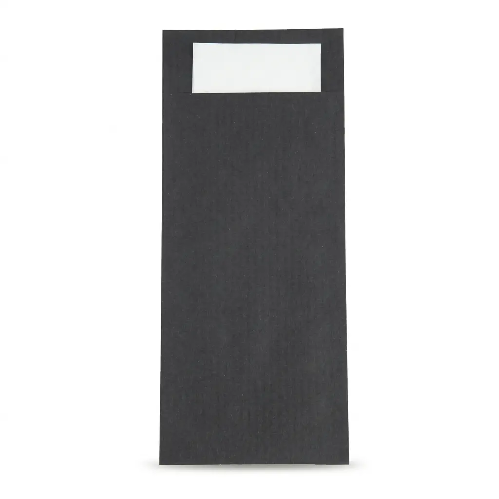 Schwarze Bestecktaschen 600er