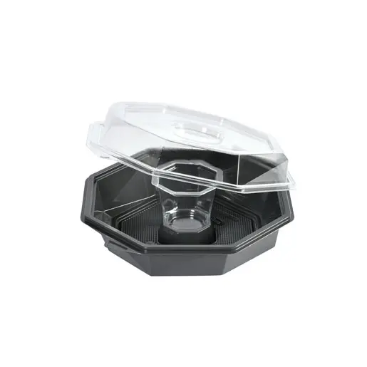 Octaview with sauce pot 795 ml Grey 1-Comp 280pcs