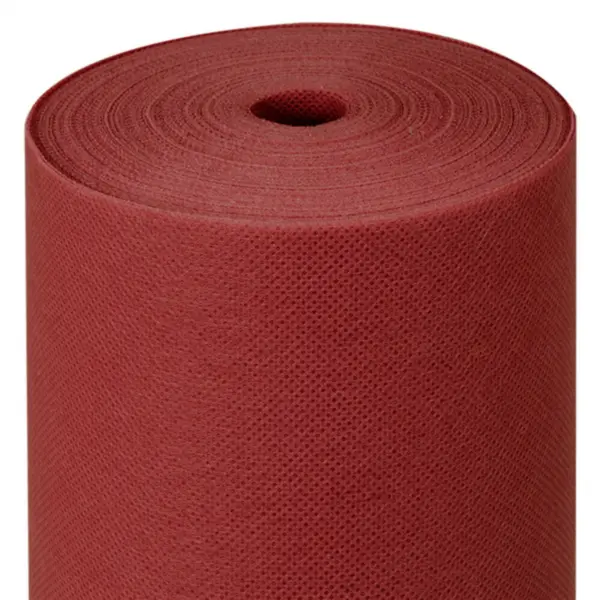 Spunbound Tête-à-tête Tischdecke Bordeaux 0,4x48m – 6er Rollenpack