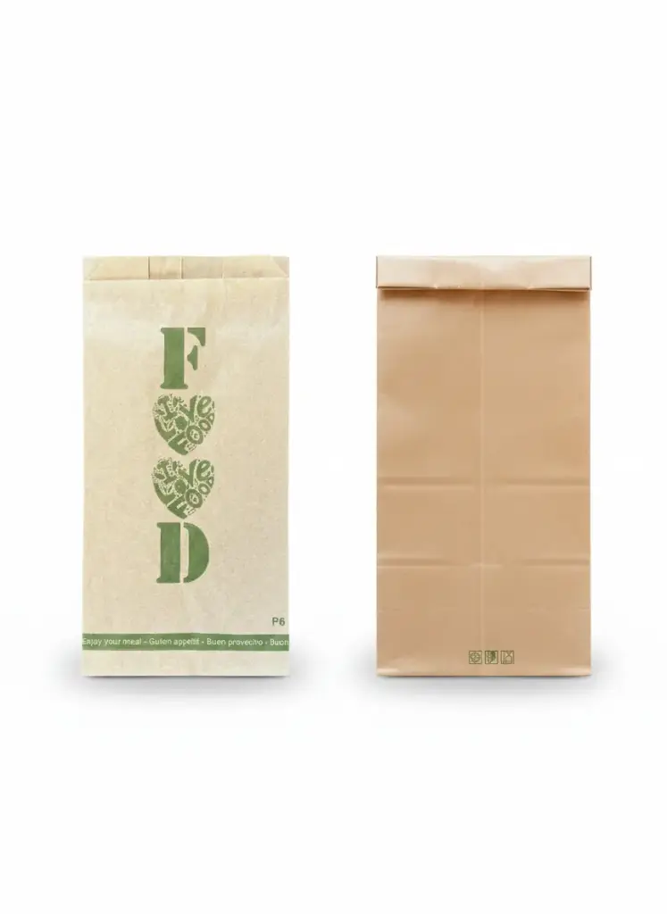 Sac viennoiserie kraft 2 plis (grand) – 10 kg