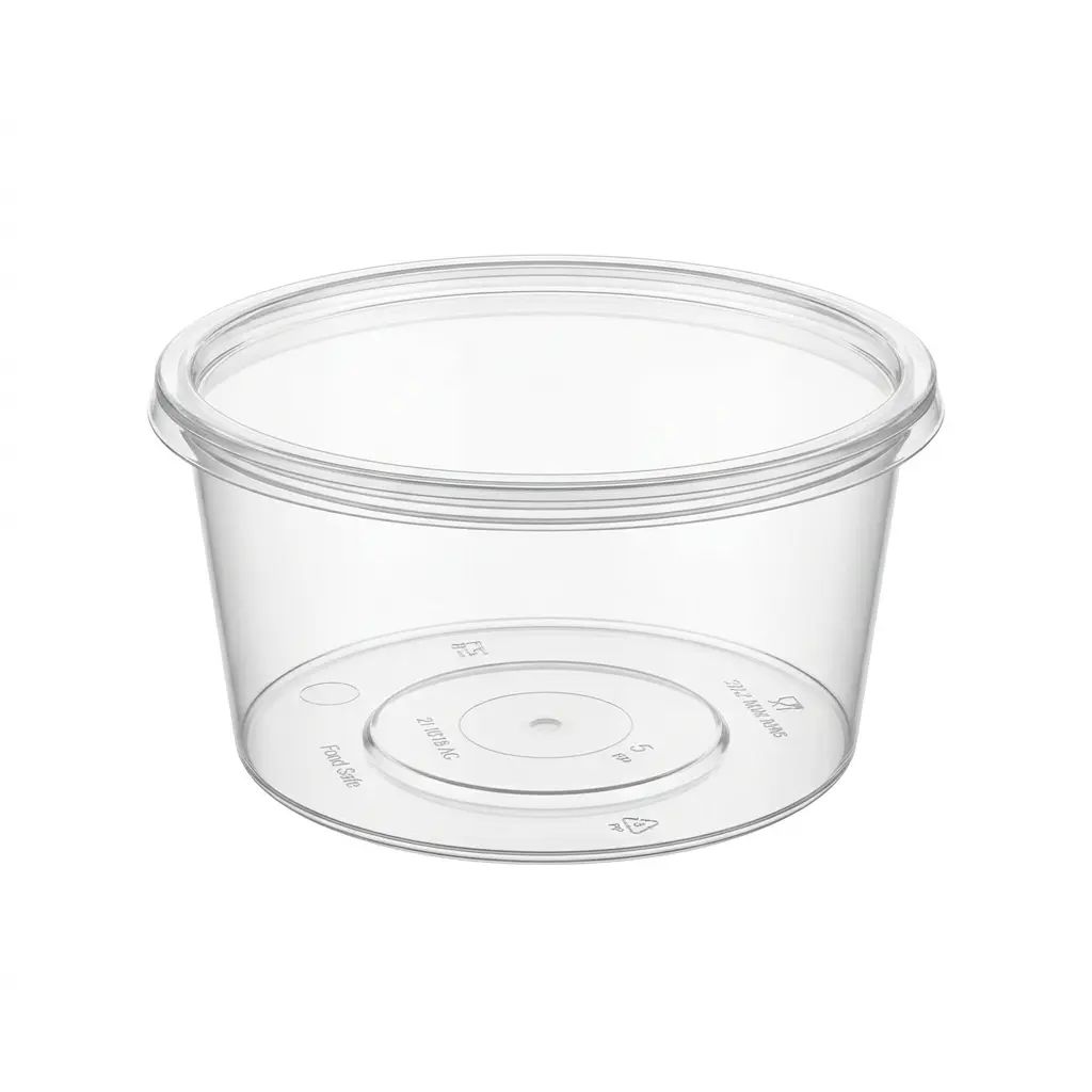 Pot a soupe PP transparent 500cc 250 pcs