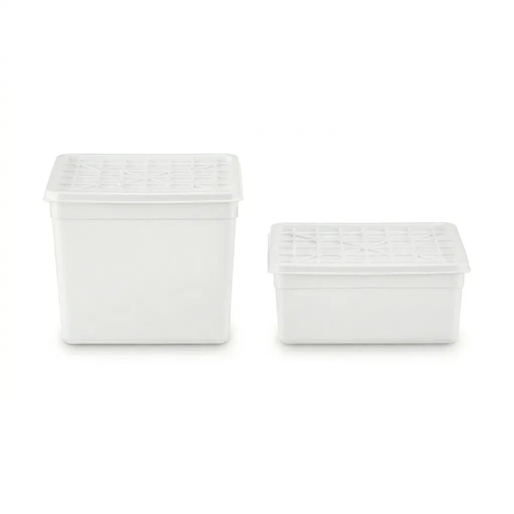 Boîte Glacier PP Naturel - 5L - 60 Pièces