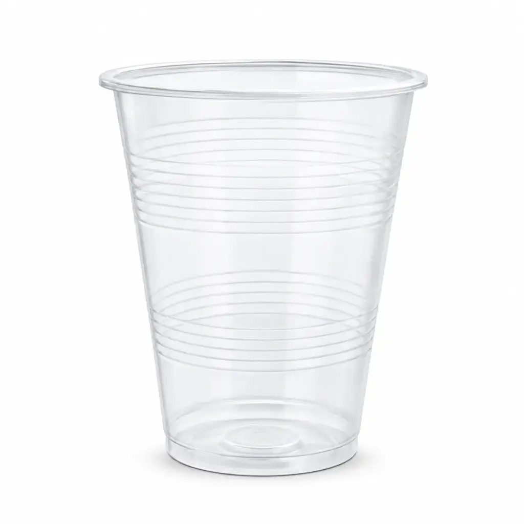 Transparent PP Plastic Lemonade Cup 250cc — Box of 2000 pcs