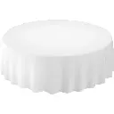 Tafelkleed Evolin® Rond 240 cm Uni White 10 stuks