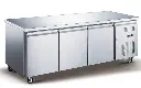 Table réfrigérée inox positive 3 portes