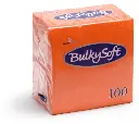 BulkySoft® Servetten Oranje 2-laags 24x24 cm 2000PCS 32458