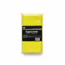 Lavette microfibre Jaune 40x40cm 10PCS
