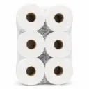 Abwicklung Küchenrolle Centrefeed BulkySoft 1-lagig 270m - 6 Rollen